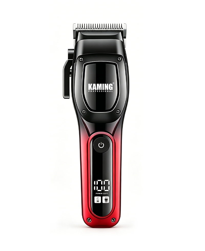 Kaming 1709 Máy cắt tóc công suất cao chuyên nghiệp mới có màn hình kỹ thuật số dành cho salon & chải chuốt nam