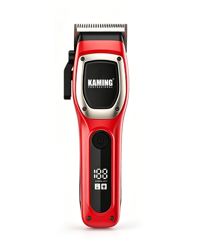 Kaming 1709 Máy cắt tóc công suất cao chuyên nghiệp mới có màn hình kỹ thuật số dành cho salon & chải chuốt nam