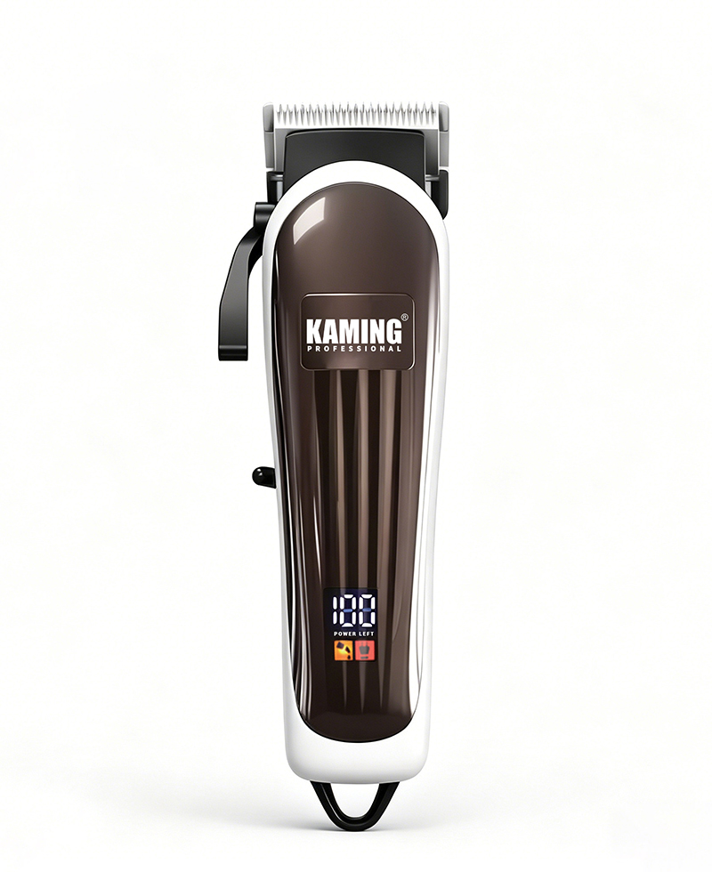 Máy cắt tóc điện gia đình Kaming802 Tông đơ côn chuyên nghiệp Máy cắt tóc điện chất lượng cao Màn hình hiển thị kỹ thuật số