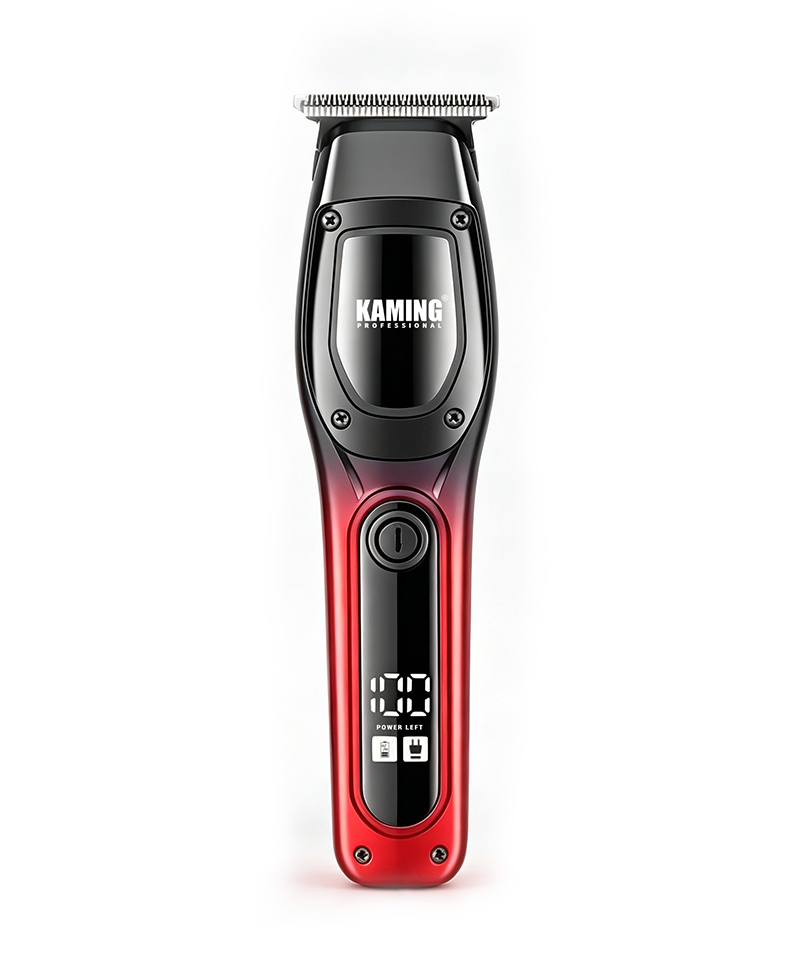 Kaming1711 Tông Đơ Cắt Tóc Điện Mới Cho Nam Màn Hình Hiển Thị Kỹ Thuật Số Zero Gap 7000 Vòng/phút Chi Tiết Tông Đơ Cắt Thương Mại Xuyên Biên Giới