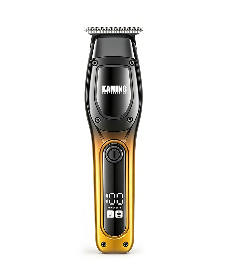 Kaming1711 Tông Đơ Cắt Tóc Điện Mới Cho Nam Màn Hình Hiển Thị Kỹ Thuật Số Zero Gap 7000 Vòng/phút Chi Tiết Tông Đơ Cắt Thương Mại Xuyên Biên Giới